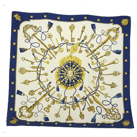 hermes les cles scarf aqua|hermes carre scarf.